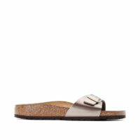 Mules Madrid Taupe Métallisé Birkenstock