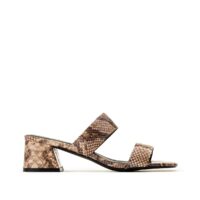 Mules à talon Melia Marron Serpent Vero Moda