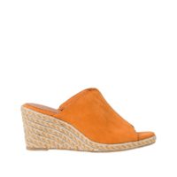 Mules compensées Livia Orange tamaris