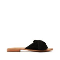 Mules cuir Maleanie Noir Vero Moda