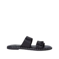 Mules cuir Tollia Noir tamaris