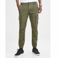 Pantalon Cargo JJIPAUL JJFLAKE Vert Kaki jack & jones