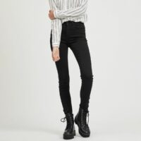 Pantalon Skinny Noir Vila