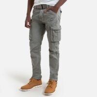 Pantalon cargo avec ceinture Tr Ranger 70 Vert Kaki - Beige Clair - Noir Schott