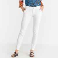 Pantalon chino  SANDY 2 BASIC Blanc REIKO