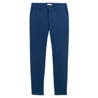 Pantalon chino coupe slim Beige - Vert Kaki - Bleu Marine - Noir - Bleu De Chauffe LA REDOUTE COLLECTIONS