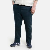 Pantalon de costume droit Bleu Marine LA REDOUTE COLLECTIONS PLUS