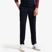 Pantalon de costume slim Noir - Bleu Marine LA REDOUTE COLLECTIONS