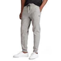 Pantalon de jogging en Double Knit Tech Bordeaux - Gris Polo Ralph Lauren