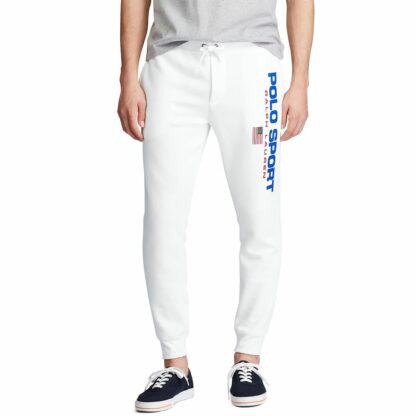 Pantalon de sport Polo Sport Blanc - Bleu Marine - Gris Chiné Polo Ralph Lauren