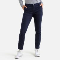 Pantalon droit Bleu Marine Benetton