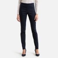 Pantalon droit confort stretch Noir;Marine Anne weyburn