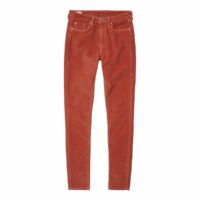 Pantalon droit en velours Rouille Pepe Jeans