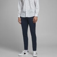 Pantalon en jersey stretch Marco Phil Bleu Marine jack & jones