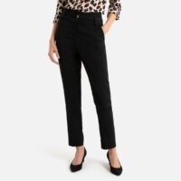 Pantalon fuselé sergé stretch Noir Anne weyburn