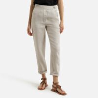 Pantalon large Beige Chiné LA REDOUTE COLLECTIONS