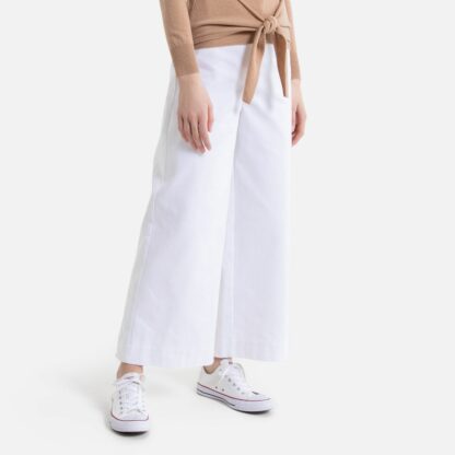 Pantalon large Jaune Moutarde;Rose Blush;Blanc LA REDOUTE COLLECTIONS