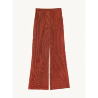 Pantalon large en velours Terracotta FRNCH