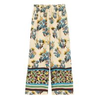 Pantalon large imprimé BIZERTE Imprimé Beige TOUPY