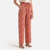 Pantalon large imprimé Rouge;Vert LABDIP