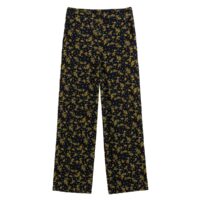 Pantalon large imprimé floral Imprimé Fleurs Fond Noir LA REDOUTE COLLECTIONS