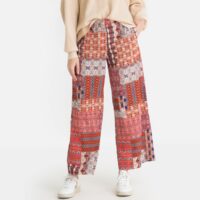 Pantalon large imprimé patchwork PLAYER Multicolore TOUPY