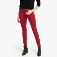 Pantalon skinny Poppa Camel;Bordeaux SUD EXPRESS