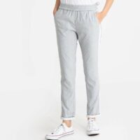 Pantalon slim ELVIN FANCY Gris REIKO