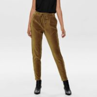 Pantalon slim en velours