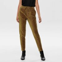 Pantalon slim en velours