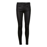 Pantalon slim enduit Longueur 30 Noir Vero Moda