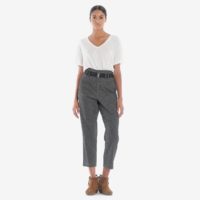 Pantalon tailleur Jennie Gris LE TEMPS DES CERISES