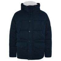 Parka à capuche doublée sherpa Richard Bleu Marine Pepe Jeans