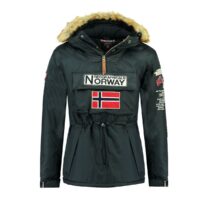 Parka enfilable à capuche Barman Noir - Bleu Marine - Vert Kaki - Gris Foncé geographical norway