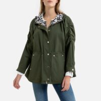 Parka mi-longue à capuche Kaki;Vert LIU JO