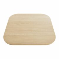 Plateau de table effet chêne 4 personnes L90 Blackly Maisons du Monde