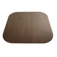 Plateau de table effet noyer 4 personnes L90 Blackly Maisons du Monde