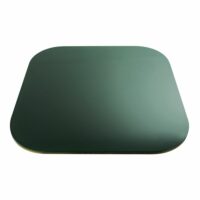 Plateau de table en verre fumé vert 4 personne L90 Blackly Maisons du Monde