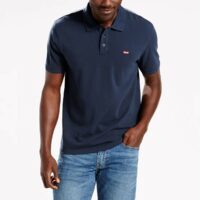 Polo droit maille piquée Logo Chesthit Bleu Marine - Blanc - Noir - Gris Levi's