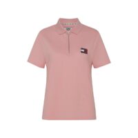 Polo manches courtes Rose Tommy Jeans