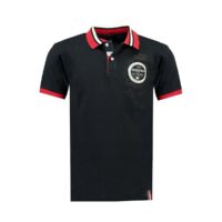 Polo slim maille piquée Korrens Blanc - Bleu Marine - Noir geographical norway