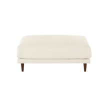 Pouf de canapé en coton et lin beige Raoul Maisons du Monde