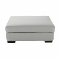 Pouf de canapé en coton gris clair Terence Maisons du Monde