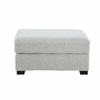 Pouf de canapé gris clair chiné Milano Maisons du Monde