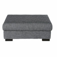 Pouf de canapé gris foncé chiné Terence Maisons du Monde