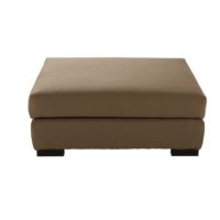 Pouf de canapé modulable en coton taupe Terence Maisons du Monde