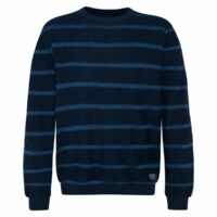 Pull à rayures en coton Daren Bleu Foncé Pepe Jeans