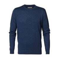 Pull col rond Vert Foncé - Gris - Bleu PETROL INDUSTRIES