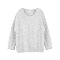 Pull col rond en grosse maille