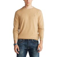 Pull col rond en laine loryelle Gris - Bleu Marine - Camel - Bleu Moyen Polo Ralph Lauren